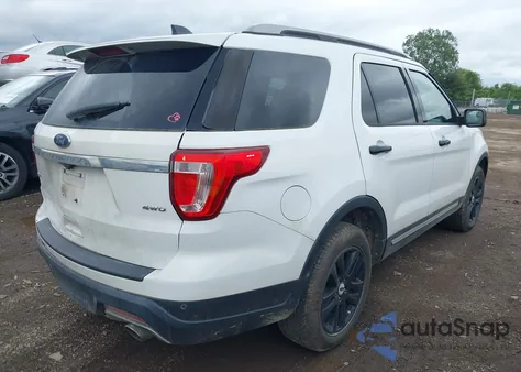 2018 Ford Explorer Xlt z USA, uszkodzony, nr VIN 1FM5K8D89JGA73757